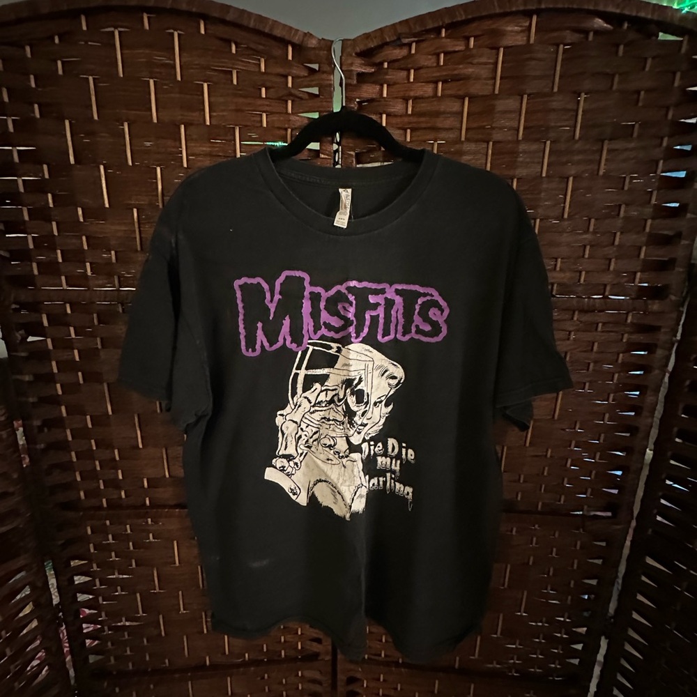 Vintage Alstyle Classic Black Heavy Weight Misfits Tee